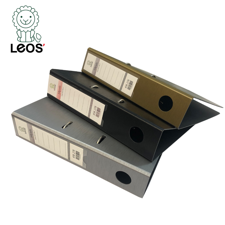 Manufacturing Lever Arch Shape Ring Bound Folder for Office School Supplies