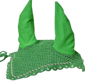 หมวกคลุมหูม้าแบบแฮนด์เมดระบายอากาศได้ดีทนทานราคาโรงงานดีที่สุดสำหรับผลิตภัณฑ์ดูแลม้าขี่ม้า - Product Image 2