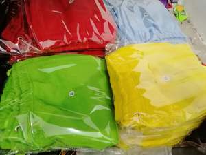 กางเกงขาสั้นออกกำลังกายผ้าฝ้าย100% สำหรับผู้ชายกางเกงขาสั้นสำหรับออกกำลังกายผ้าย้อมสีพื้นย้อมสีเรียบใส่เล่นกีฬาฟิตเนส - Product Image 2