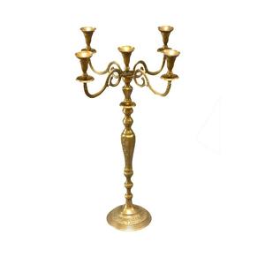 Candélabre en métal fait à la main de qualité supérieure classique élégant nouveau Design décoratif bougeoir de luxe à usage de cadeau - Product Image 2