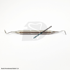 Couteau parodontal en acier Buck 5/6 Instrument dentaire manuel - Product Image 5