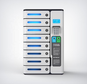 Y2power Mia 8 bay mã pin sạc nhanh công cộng điện thoại di động sạc Locker PL-S008-Y2 cho điện thoại thông minh cho nhà hàng - Product Image 2