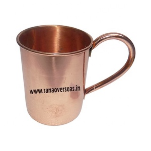 Tasse cylindrique de mulet de moscou en cuivre, 1 pièce, pour boisson douce, vin, Vodka, pour Bar, fête - Product Image 2