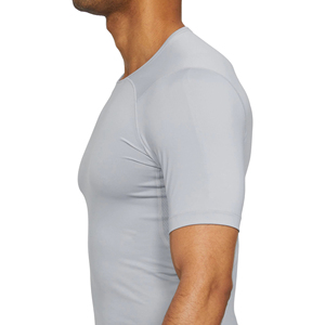 Camiseta de compresión rápida para hombre, prenda de vestir, personalizada, de poliéster, ligera, cónica, para correr, fitness y gimnasio - Product Image 6