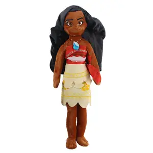 50cm Moana राजकुमारी आलीशान कार्टून गुड़िया खिलौना मावी मुख्य भरवां आलीशान खिलौना क्रिसमस उपहार बच्चों के बच्चों के लिए