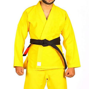 New Style Unisex Martial Arts Uniform Karate <b>Suits</b> Long Sleeves BJJ <b>Suits</b> - Product Image 3
