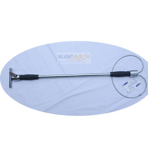 Hog Catcher Instrumento veterinario duradero Herramientas para ganado Atrapador de animales Alambre de acero Soporte para cerdos manijas largas - Product Image 4