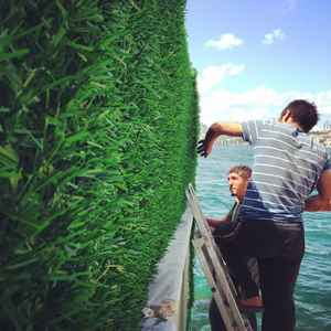 Clôtures murales vertes élégantes fabriquées en Turquie Clôture en acier léger pour villa Utilisation en extérieur Couverture de confidentialité facile - Product Image 2