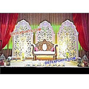 Marcos de Fondo de Fibra de Vidrio con Diseño de Flores para Bodas, Decoración de Escenarios para Fiestas, Decoración de Eventos en Australia y Sudáfrica - Product Image 1