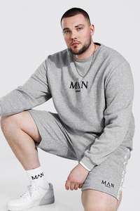 ชุดกางเกงวิ่งขาสั้นผ้าฟลีซผ้าคอตตอนสีพื้นแห้งเร็วเซ็ตกางเกอร์กางเกงกีฬาสองชิ้นสำหรับผู้ชายเซ็ตกางเกงขาสั้นสำหรับฤดูร้อน - Product Image 4