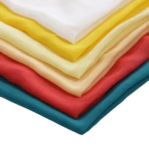 Telas de gasa 100% algodón, decoración de mantón de bufanda de tela de gasa japonesa, tela de gasa barata