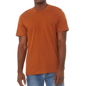 T-shirt unisexe en trois mélanges à imprimé personnalisé Construisez votre marque T-shirt pour homme T-shirt à col rond Marque privée - Product Image 2