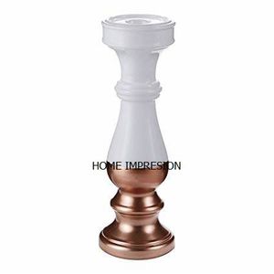 Fait de métal pilier bougeoir créatif en métal bougeoir Design Antique maison décorative bougeoir à bougie à vendre Top - Product Image 1