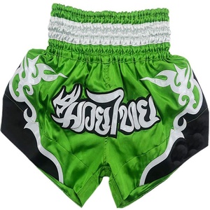Factory Wholesale Plain Stretchy MMA Kick Boxing Muay Thai <b>Shorts</b> with high quality 2020 - Product Image 2