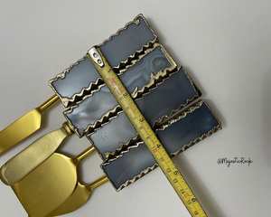 100% Couteau en laiton de la meilleure qualité et manche en résine pour les restaurants à utiliser en acier miroir au meilleur morceau et poli - Product Image 6