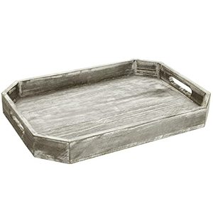 Bandeja de servicio de madera para restaurantes y hoteles, bandeja Rectangular de alta calidad - Product Image 1