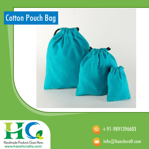 Bolsa de muselina personalizada, pequeña bolsa de regalo de algodón con cordón brillante - Product Image 6