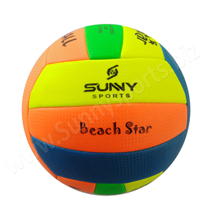 Pelota de voleibol de PVC cosida a máquina, colorida, precio al por mayor, fábrica - Product Image 3