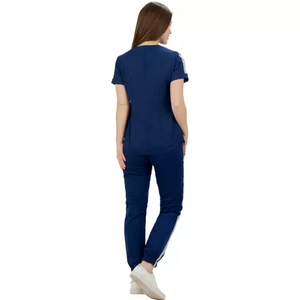 Bata de laboratorio personalizada para enfermera, ropa médica blanca, uniformes de enfermera, diseños para personal hospitalario, uniforme exfoliante - Product Image 5