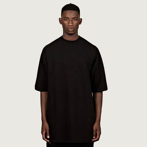 2025 calidad superior 100% algodón 300GSM camiseta personalizable de gran tamaño ajuste hilo teñido con todo tipo de personalización - Product Image 5