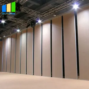 Ruangan Dinding Lipat Dapat Digerakkan, Bingkai Aluminium Dapat Digerakkan Pembagi Dinding Bergerak