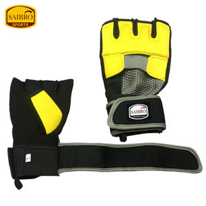 Envolturas de mano de gel de neopreno de alta calidad para boxeo profesional MMA y entrenamiento de Karate Impresión de logotipo personalizado en nailon de algodón - Product Image 2