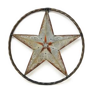 Dernière arrivée rustique étoile mariage décoratif mural taille personnalisée galvanisé et luxueux maison style bas prix - Product Image 5