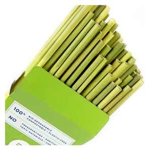 Paille à boire jetable vietnamienne Paille à boire en herbe verte Paille à boire naturelle pour l'exportation - Product Image 1