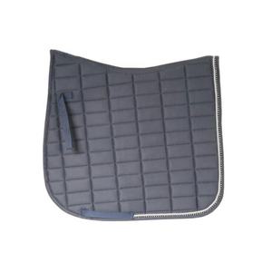 Almohadilla de terciopelo de lujo con cristales para silla de montar - Almohadilla acolchada premium para salto ecuestre con ribete de diamantes de imitación y logotipo personalizado para eventos de espectáculos ecuestres - Product Image 2