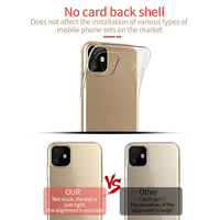 PMMA Caméra protecteur pour iphone x xs max couvrent 11 pro protecteur d'objectif d'appareil-photo