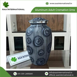 Urnes funéraires pour adultes de style américain en aluminium de qualité supérieure à prix de gros - Product Image 3