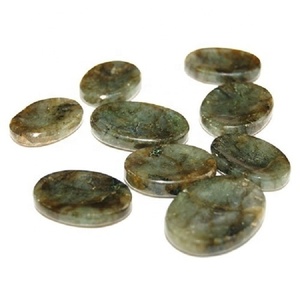 Pierre de pouce Labradorite pierre d'inquiétude pierre de pouce inquiétude pouce naturel cristal guérison pierre précieuse inquiétude - Product Image 5