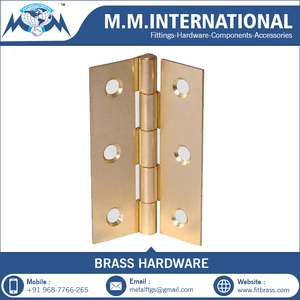 บานพับประตูทองเหลืองโบราณคุณภาพสูง | M.m ต่างประเทศอินเดีย - Product Image 5