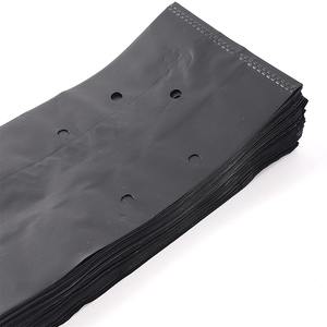 Wholesale Black Planting Bags Plastic nursery bags Plant sapling grow bag with holes
