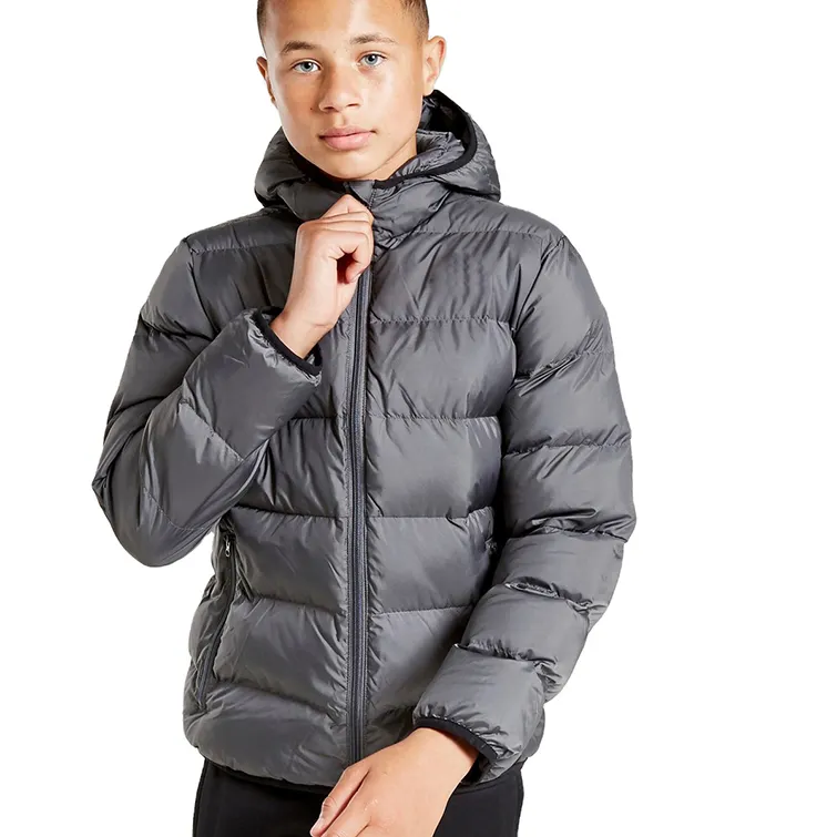 Sport Padded Jacket Junior custom print sublimation quilted down coat cheap price men puffer jacket