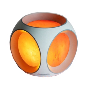 <b>CUBE</b> Shape Lamp With LED <b>Light</b> & Color Plastic -Sian Enterprises - Product Image 3