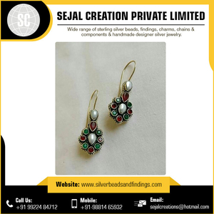 Wholesale Supplier 925 Sterling <b>Silver</b> Gemstone Earring for Gifts Parties Engagements Anniversaries Includes Earring <b>Wire</b> - Product Image 5
