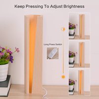Offre Spéciale - Lampe de Table Électrique Industrielle en Bois de Haute Qualité pour Chambre à Coucher et Décoration Intérieure, Fabriquée au Vietnam