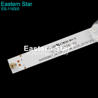 Rétroéclairage LED pour téléviseur TOSHIBA 55 pouces 55LF621U19 55LF711U20, ES 1163 SVK550AC1 WICOP, bandes LED