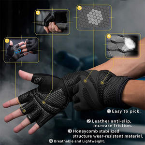Anti Slip Gym <b>Sports</b> <b>Gloves</b> Customized Logo <b>Gloves</b> For Gym Men Women Available Workout Fitness weight lifting Gym <b>Gloves</b> - Product Image 3