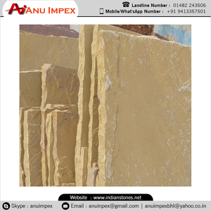 Grès naturel jaune et doré, livraison en vrac, au meilleur prix - Product Image 6