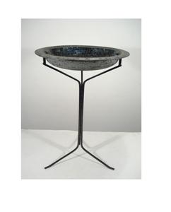 อ่างอาบน้ํานกโลหะที่ไม่ซ้ําใครและเดิมพันสําหรับกลางแจ้ง - Product Image 6