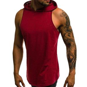 Manufacturer Custom Logo Gym Fitness mens stringer tank top gym men tank top - Product Image 1