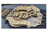 Réplique de ceinture IWGP pour collectionneurs Heavy Metal Plate Wrestling Championship Title