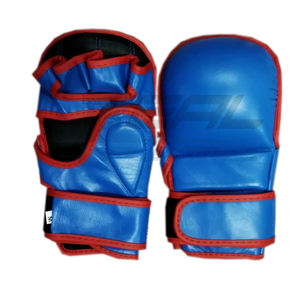 Mma en cuir pu personnalisé, entraînement professionnel de combat en cuir véritable naturel mma fabriqué au pakistan - Product Image 1