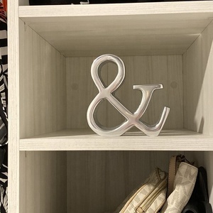 Escultura decorativa de mesa chapada en plata abstracta, escultura decorativa para decoración del hogar y mesa de dormitorio - Product Image 2