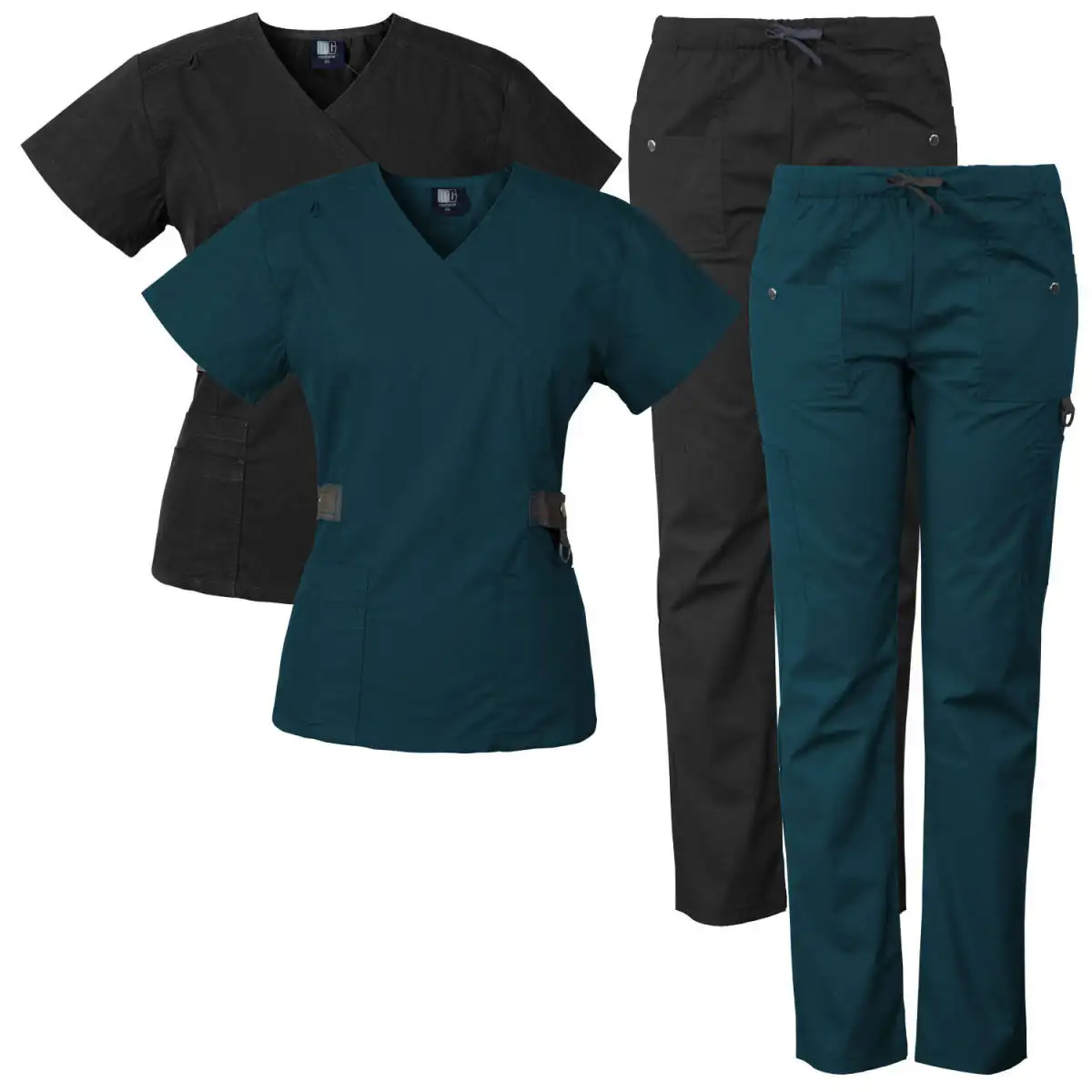 Fuxin Fuyi abbigliamento comodo ospedale uniforme medico Top infermiera uniforme alta moda uniformi infermieristica scrub medico