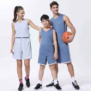Nouveaux maillots de basket-ball universitaires pour hommes 2026, uniformes de basket-ball pour jeunes, ensembles de t-shirts et shorts de basket-ball pas chers pour femmes, kits sportifs - Product Image 4