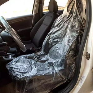 <span class=keywords><strong>Housse</strong></span> de siège de voiture jetable en PE, <span class=keywords><strong>taxi</strong></span>, à usage unique, pour le siège, le volant et tapis de sol, pour rester en sécurité - Product Image 1