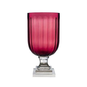 Florero de cristal de diseño clásico de Venta caliente tamaño personalizado forma Logo usos en la decoración del hotel del hogar - Product Image 3